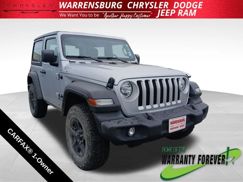 Used 2023 Jeep Wrangler 2-Door Sport with VIN 1C4GJXAN5PW533838 for sale in Kansas City