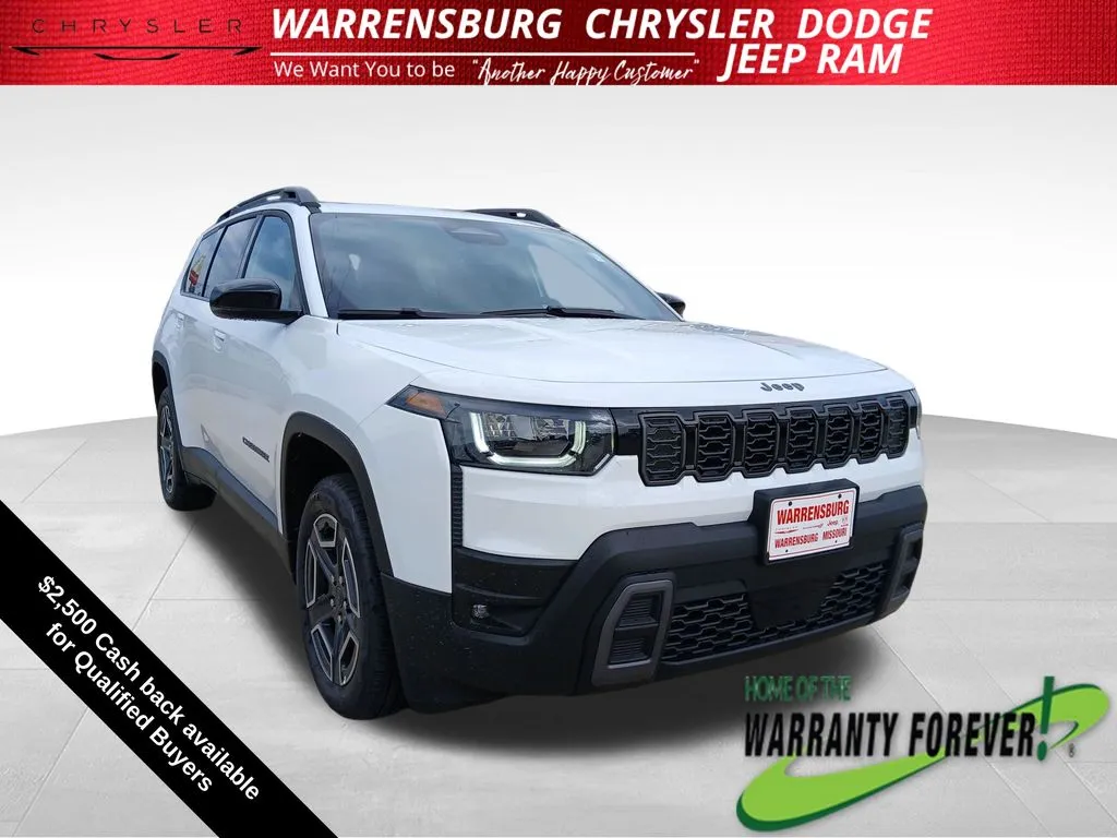 White 2026 Jeep Cherokee Limited for sale in Warrensburg, MO