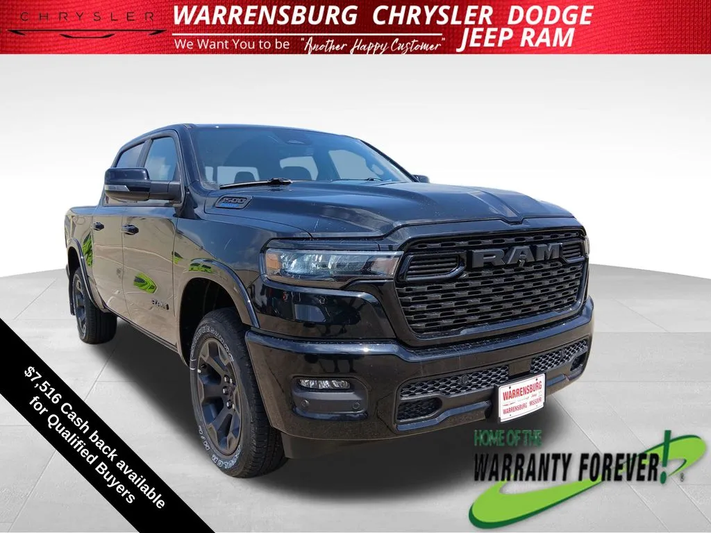 Black 2026 Ram 1500 Big Horn/Lone Star for sale in Warrensburg, MO