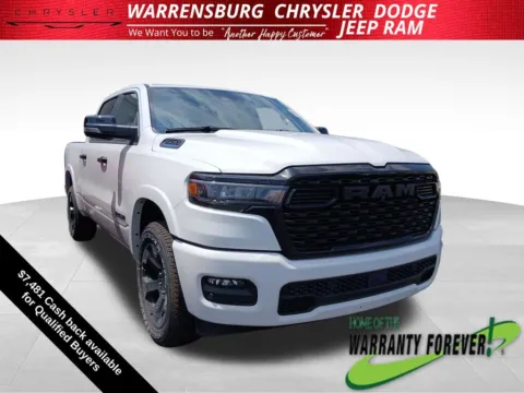 White 2026 Ram 1500 Big Horn/Lone Star for sale in Warrensburg, MO