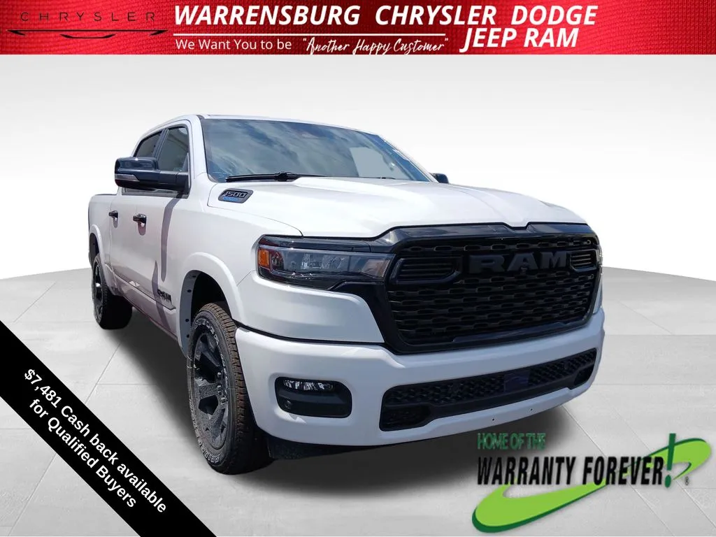 White 2026 Ram 1500 Big Horn/Lone Star for sale in Warrensburg, MO