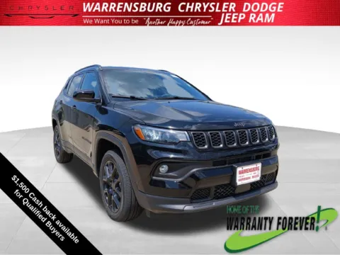 Black 2026 Jeep Compass Latitude for sale in Warrensburg, MO
