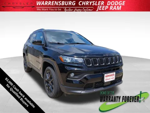 Black 2026 Jeep Compass Latitude for sale in Warrensburg, MO