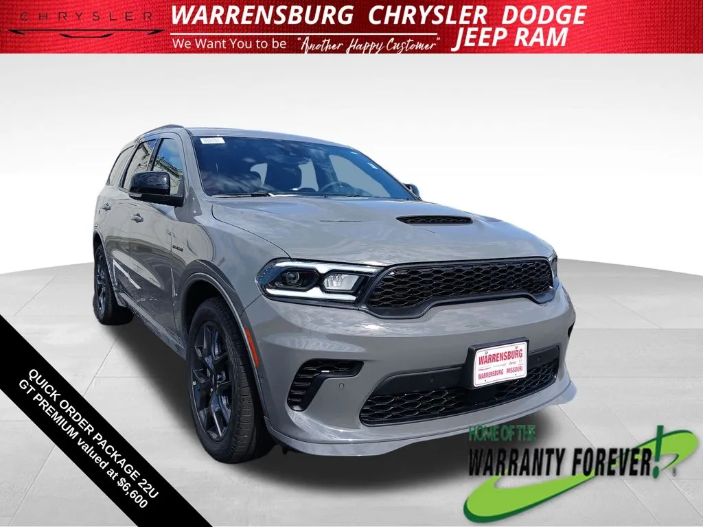 Gray 2026 Dodge Durango GT Premium HEMI V8 for sale in Warrensburg, MO