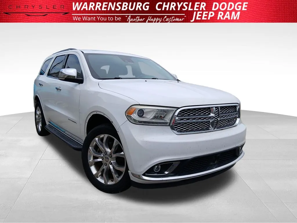 Used 2016 Dodge Durango Citadel with VIN 1C4RDJEG0GC352396 for sale in Kansas City