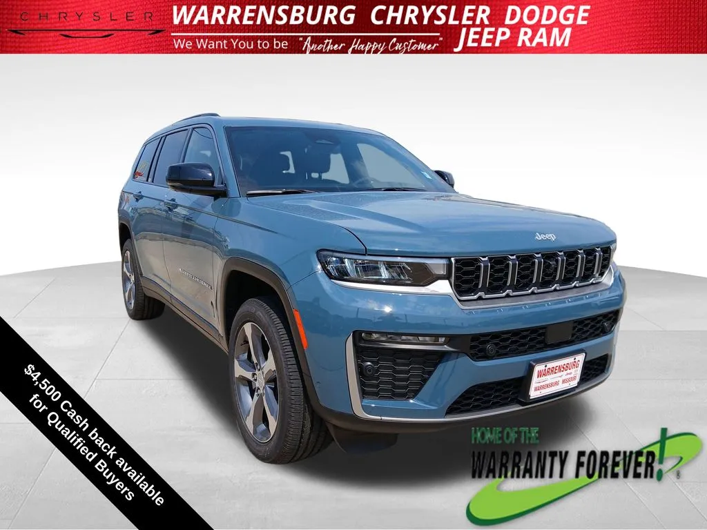 Blue 2026 Jeep Grand Cherokee L Limited for sale in Warrensburg, MO