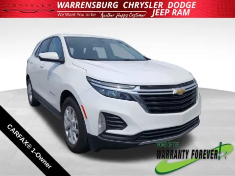 White 2024 Chevrolet Equinox LT for sale in Warrensburg, MO