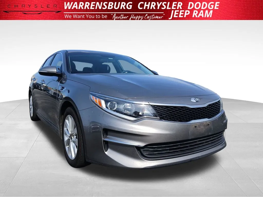 Used 2018 Kia Optima LX with VIN 5XXGT4L31JG260989 for sale in Warrensburg, MO