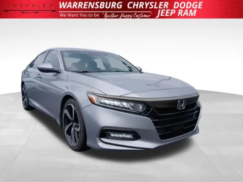 Silver 2018 Honda Accord Sport for sale in Warrensburg, MO