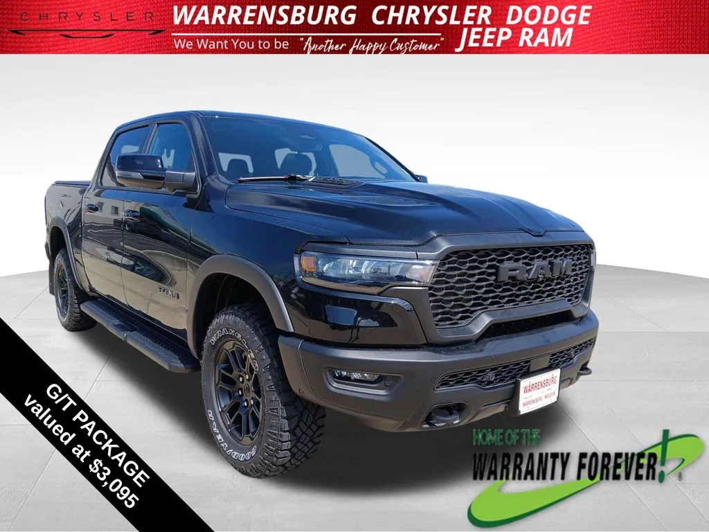 Black 2027 Ram 1500 Rebel for sale in Warrensburg, MO
