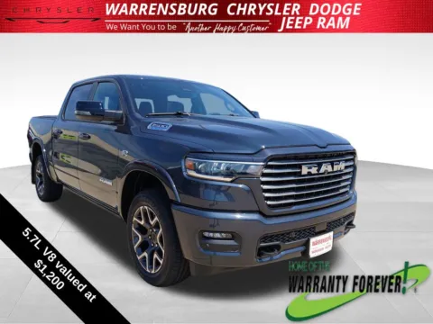 Blue 2027 Ram 1500 Laramie for sale in Warrensburg, MO