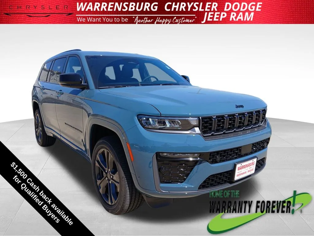 Blue 2027 Jeep Grand Cherokee L Limited Reserve for sale in Warrensburg, MO