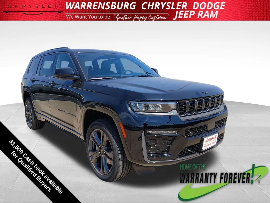 Black 2027 Jeep Grand Cherokee L Limited Reserve for sale in Warrensburg, MO