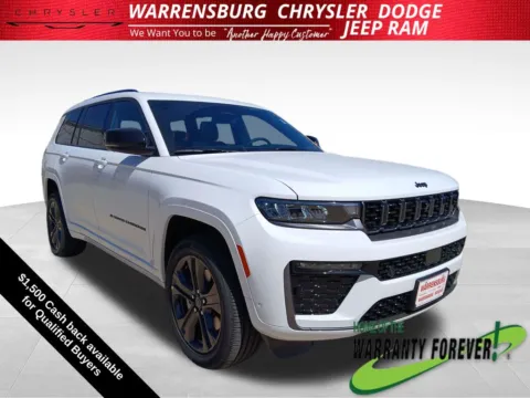 White 2027 Jeep Grand Cherokee L Limited Reserve for sale in Warrensburg, MO