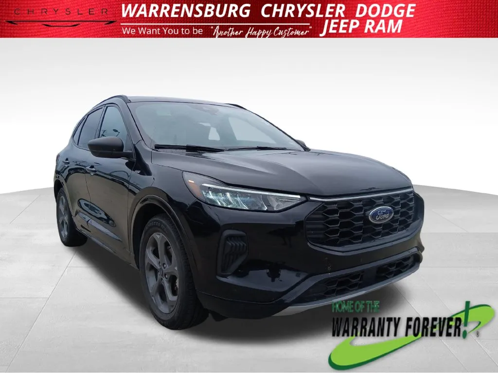 Black 2024 Ford Escape ST-Line for sale in Warrensburg, MO