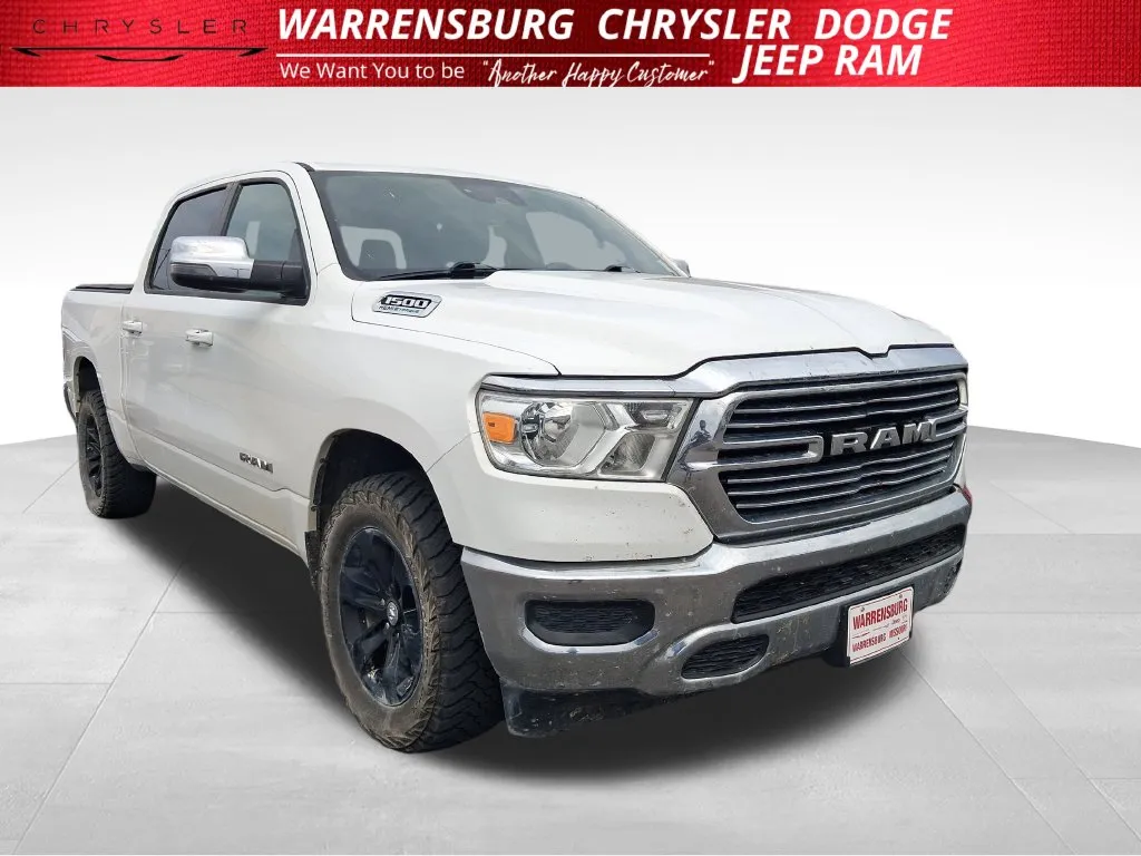 White 2023 Ram 1500 Laramie for sale in Warrensburg, MO