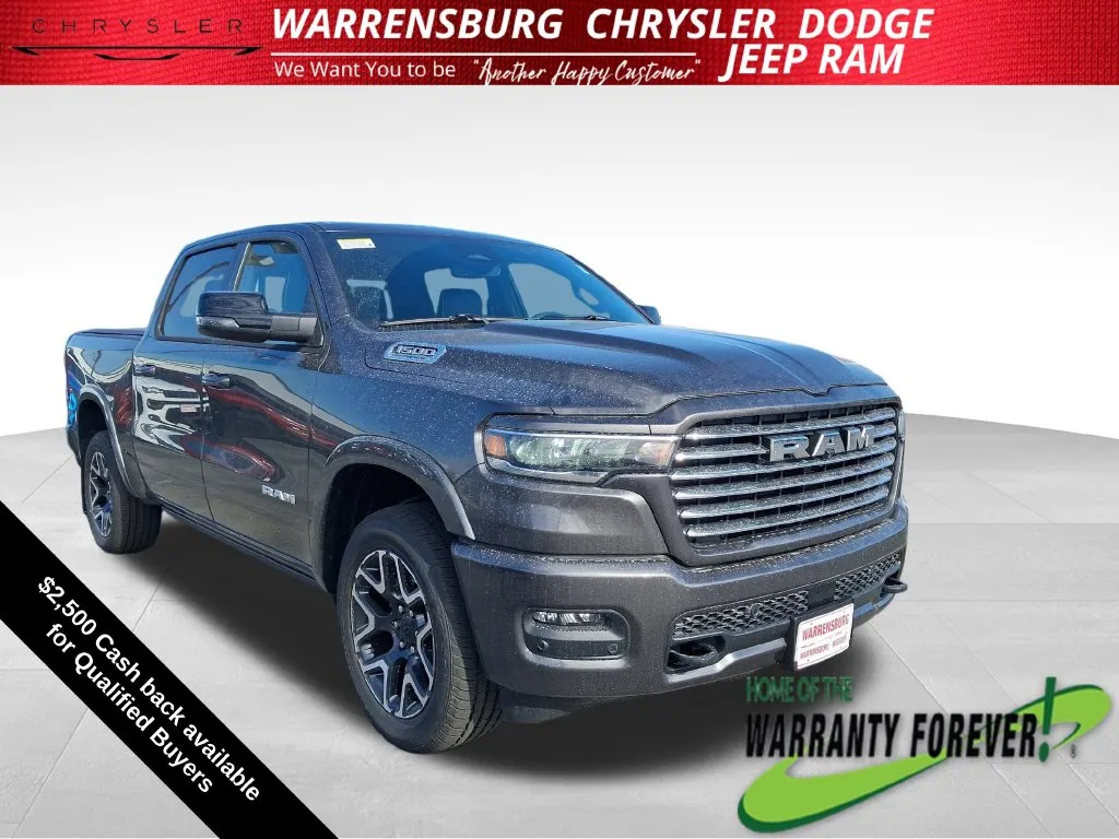 Gray 2027 Ram 1500 Laramie for sale in Warrensburg, MO