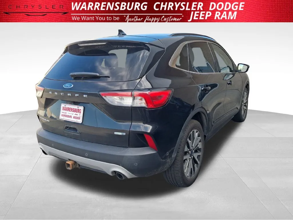 Used 2020 Ford Escape Titanium with VIN 1FMCU9J96LUB08117 for sale in Kansas City