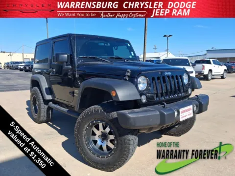 Black 2015 Jeep Wrangler Sport for sale in Warrensburg, MO