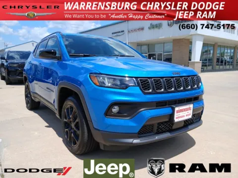 Blue 2025 Jeep Compass Latitude for sale in Warrensburg, MO