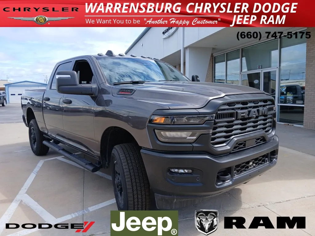 Gray 2025 Ram 2500 Tradesman for sale in Warrensburg, MO