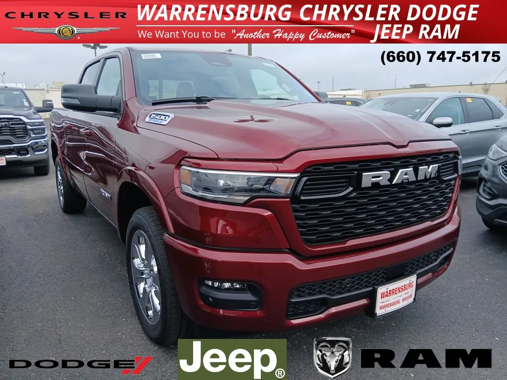 Red 2025 Ram 1500 Big Horn/Lone Star for sale in Warrensburg, MO