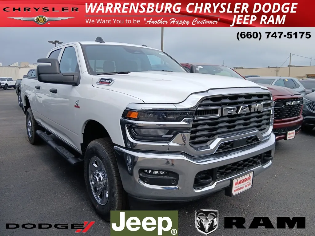 White 2025 Ram 2500 Tradesman for sale in Warrensburg, MO