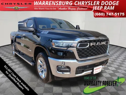 Black 2025 Ram 1500 Big Horn/Lone Star for sale in Warrensburg, MO