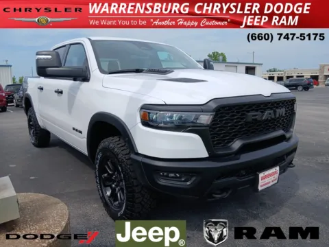 White 2025 Ram 1500 Rebel for sale in Warrensburg, MO