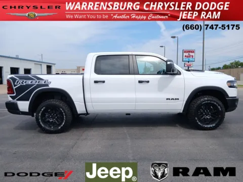 Photos of 2025 Ram 1500 Rebel for sale in Warrensburg, MO at Warrensburg CDJR