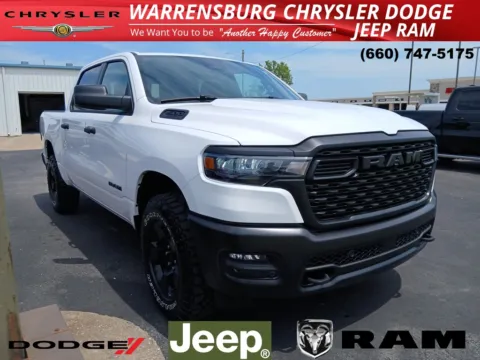 White 2025 Ram 1500 Tradesman for sale in Warrensburg, MO