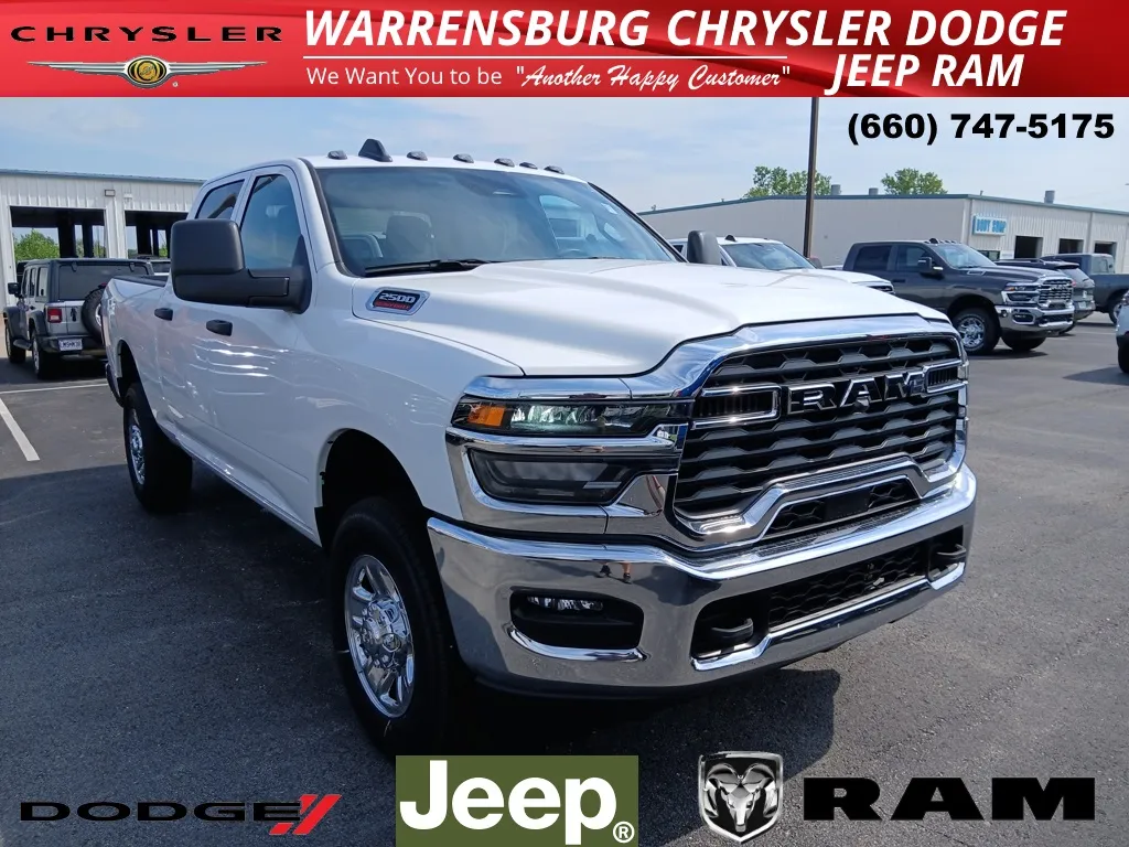 White 2025 Ram 2500 Tradesman for sale in Warrensburg, MO