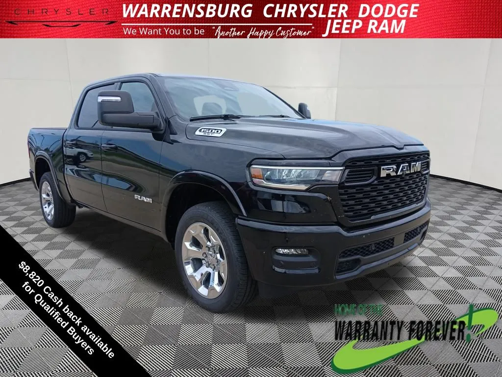 Black 2025 Ram 1500 Big Horn/Lone Star for sale in Warrensburg, MO