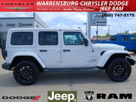 Photos of 2021 Jeep Wrangler Unlimited Sahara 4xe for sale in Warrensburg, MO at Warrensburg CDJR