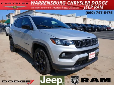 Silver 2025 Jeep Compass Latitude for sale in Warrensburg, MO