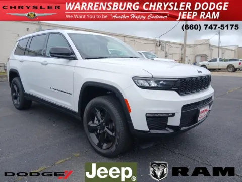 White 2025 Jeep Grand Cherokee L Limited for sale in Warrensburg, MO