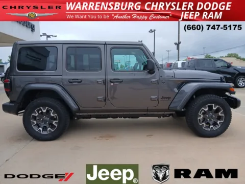 Photos of 2025 Jeep Wrangler Sahara for sale in Warrensburg, MO at Warrensburg CDJR