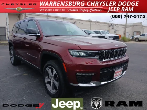 Red 2025 Jeep Grand Cherokee L Limited for sale in Warrensburg, MO