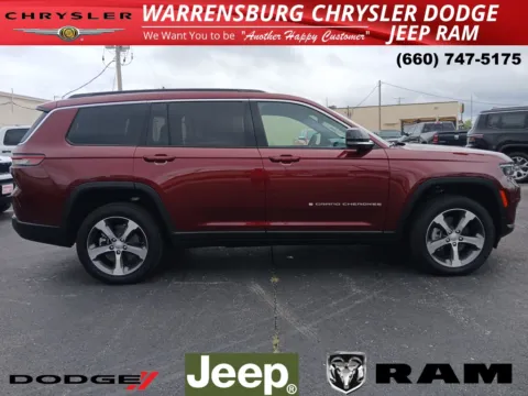 Photos of 2025 Jeep Grand Cherokee L Limited for sale in Warrensburg, MO at Warrensburg CDJR