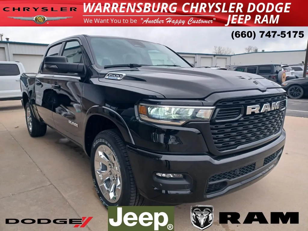 Black 2025 Ram 1500 Big Horn/Lone Star for sale in Warrensburg, MO