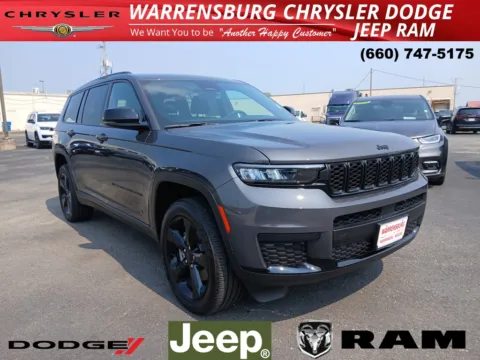 Gray 2025 Jeep Grand Cherokee L Altitude X for sale in Warrensburg, MO