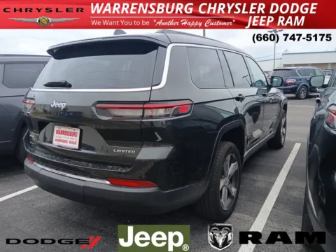 Photos of 2025 Jeep Grand Cherokee L Limited for sale in Warrensburg, MO at Warrensburg CDJR