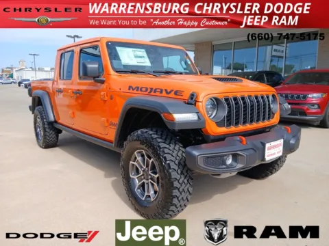 Orange 2025 Jeep Gladiator Mojave for sale in Warrensburg, MO
