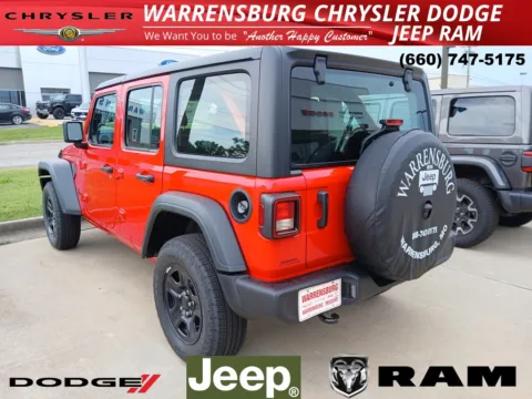 More photos of 2025 Jeep Wrangler Sport at Warrensburg CDJR, MO