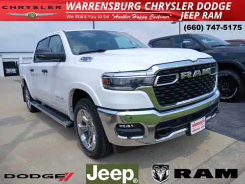 White 2025 Ram 1500 Big Horn/Lone Star for sale in Warrensburg, MO
