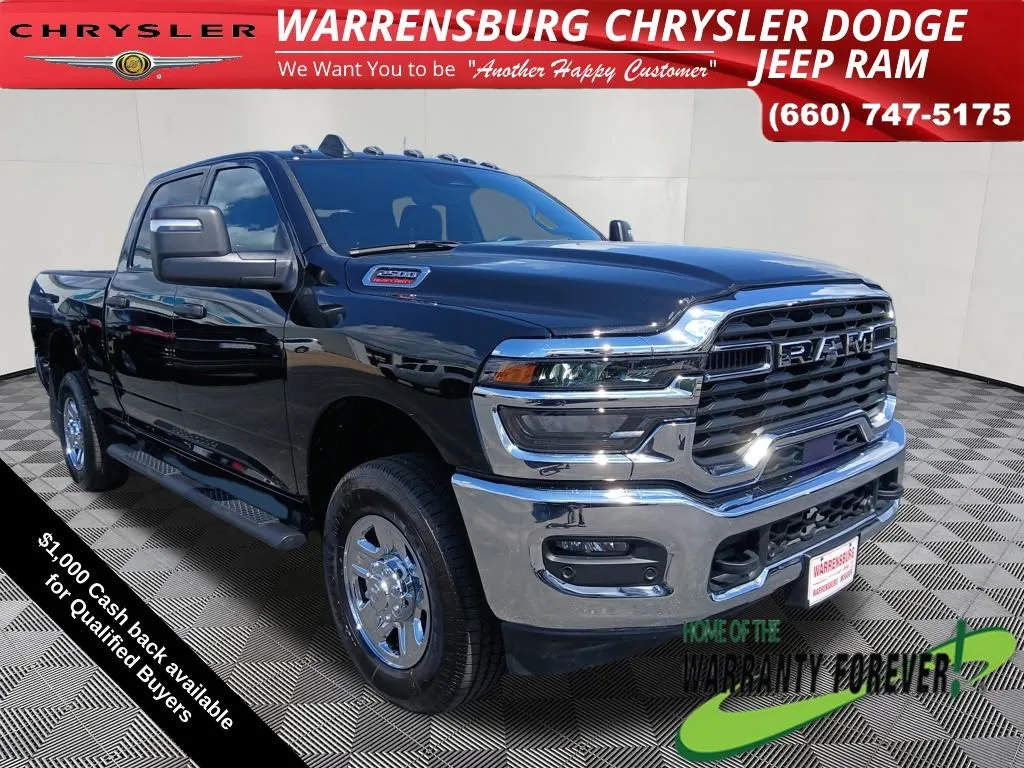 Black 2026 Ram 2500 Tradesman for sale in Warrensburg, MO