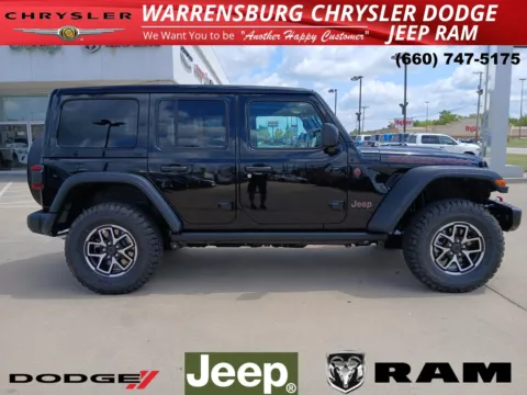 Photos of 2025 Jeep Wrangler Rubicon for sale in Warrensburg, MO at Warrensburg CDJR