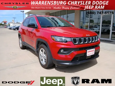 Red 2023 Jeep Compass Latitude for sale in Warrensburg, MO
