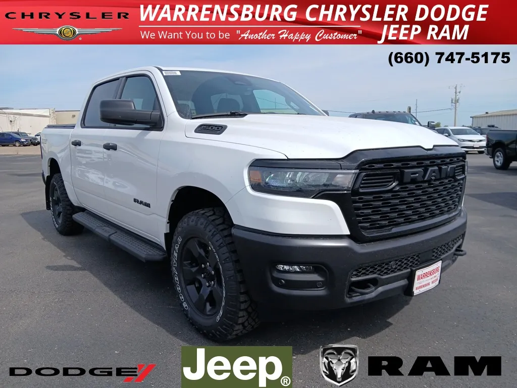 White 2026 Ram 1500 for sale in Warrensburg, MO