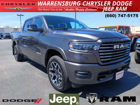 Gray 2026 Ram 1500 Laramie for sale in Warrensburg, MO